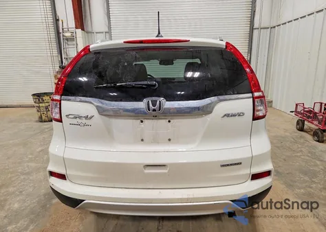 2015 Honda Cr-V Touring из США, поврежденный, VIN 5J6RM4H93FL070115